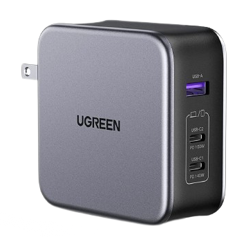 Рендеринг зарядного устройства UGREEN NexodePD3 USB-C