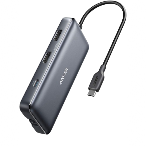 Рендеринг концентратора USB-C Anker 553