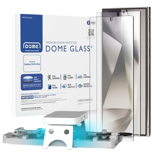 Защитная пленка DOME GLASS Whitestone для экрана с УФ-излучением для S24 Ultra