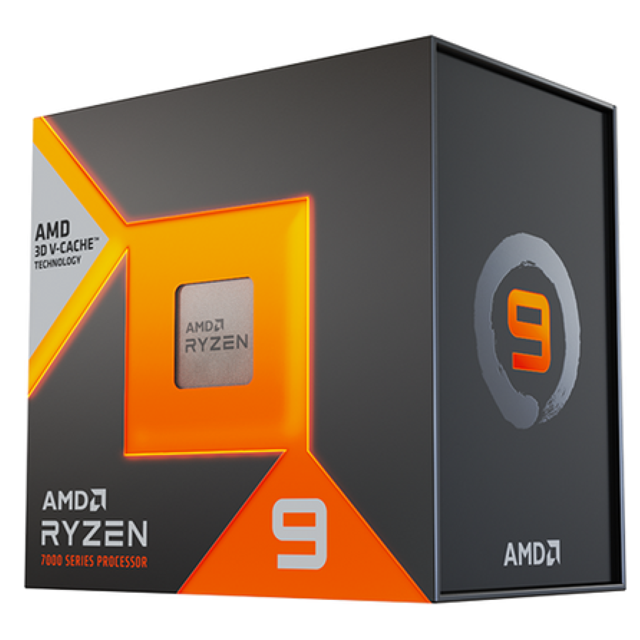 Коробка для процессора Ryzen 9 7000X3D.