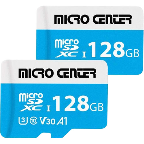 Карта microSDXC Micro Center 128 ГБ, 2 шт.