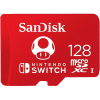 Карта SanDisk microSDXC емкостью 128 ГБ с лицензией для Nintendo Switch