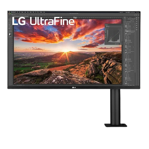 Монитор LG Ultrafine на прозрачном фоне