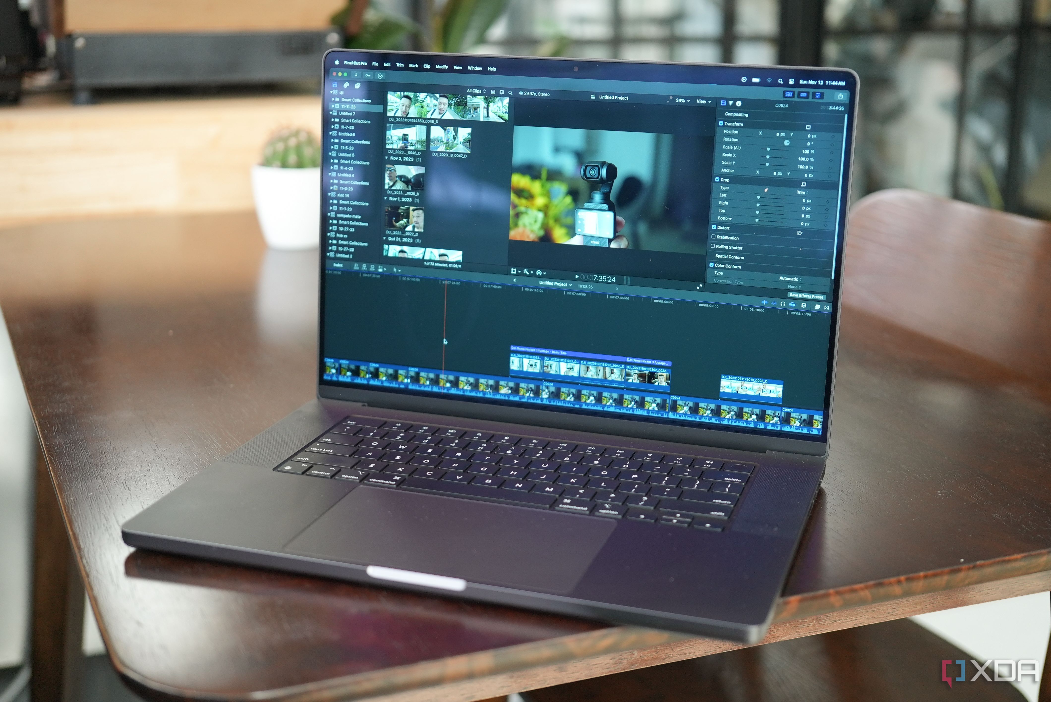 MacBook Prop с Final Cut Pro