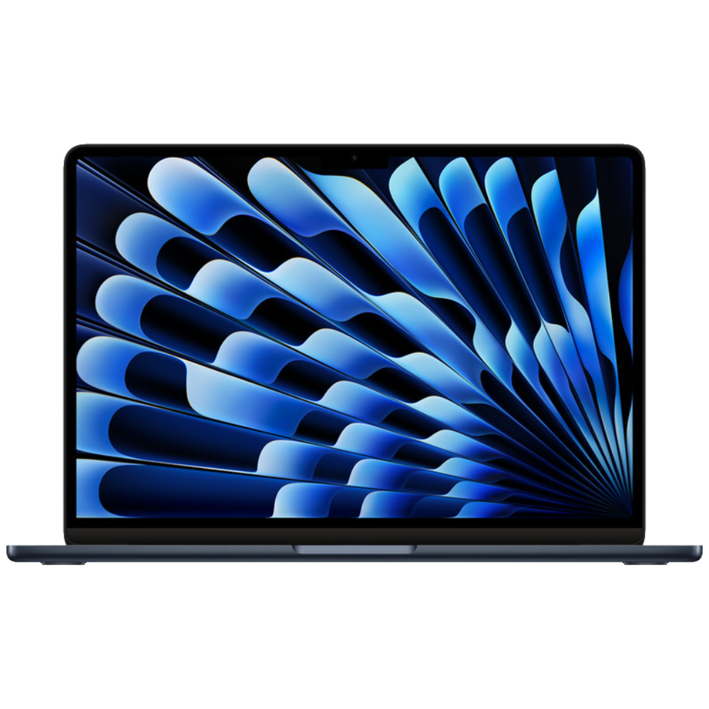 MacBook Air M3 на прозрачном фоне