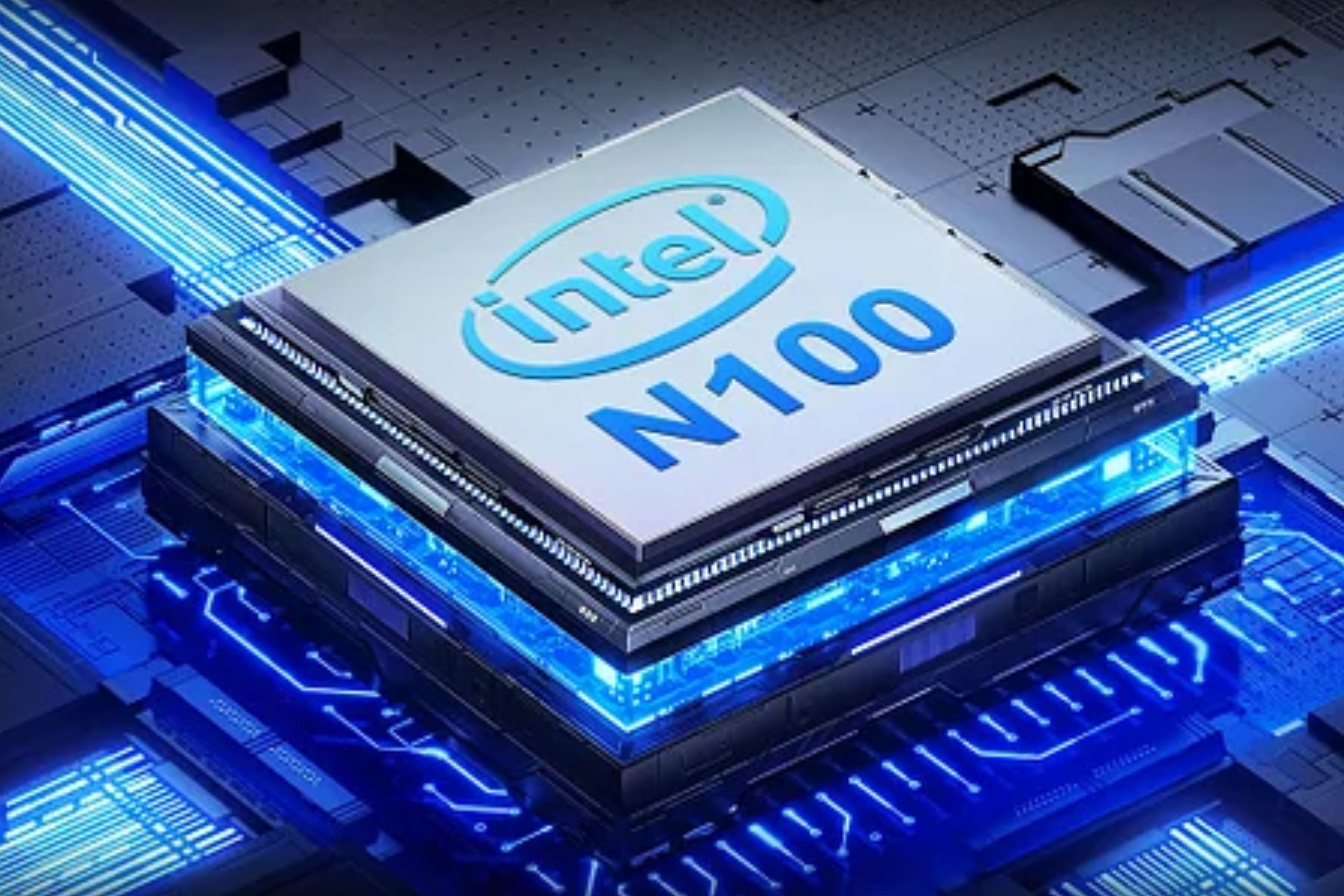 Рендеринг Intel N100.