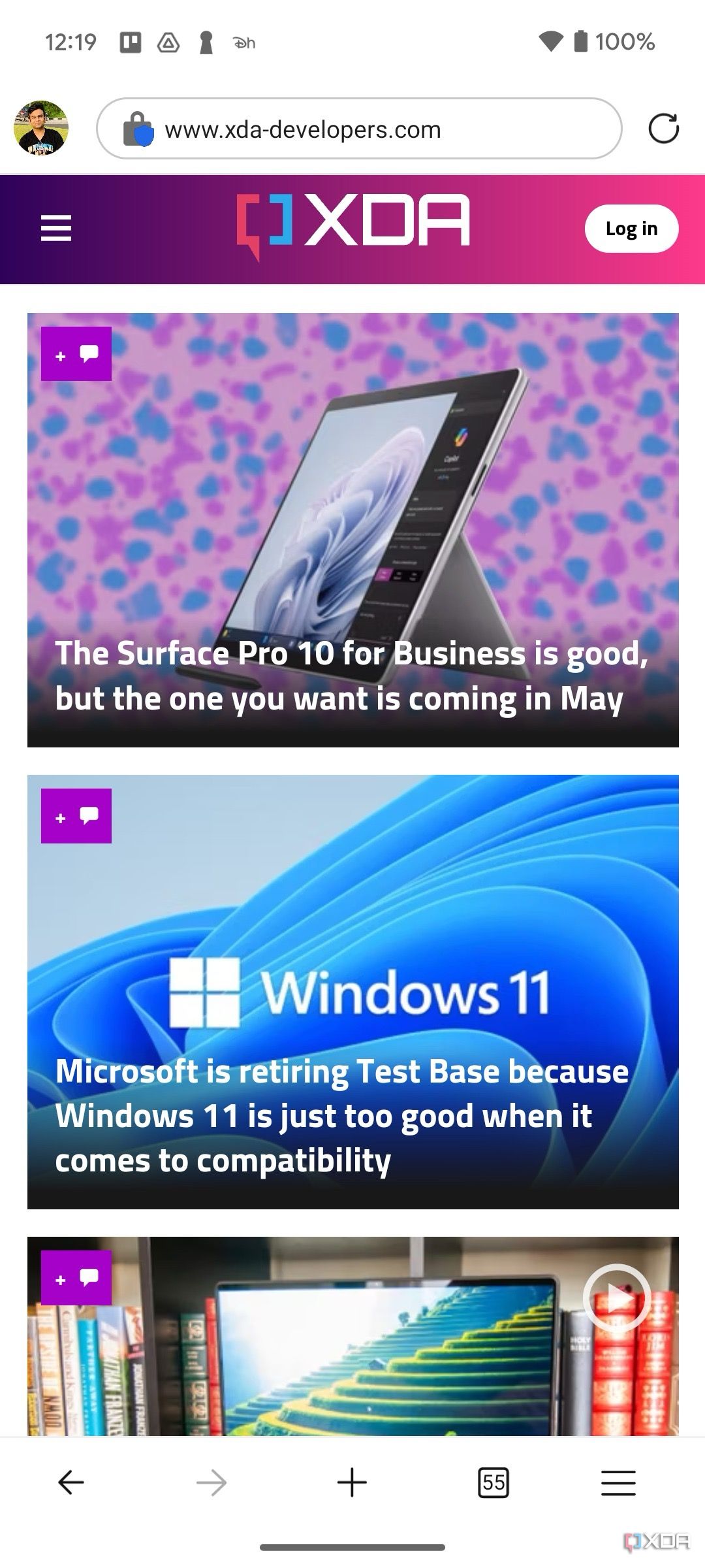 Microsoft Edge на Android