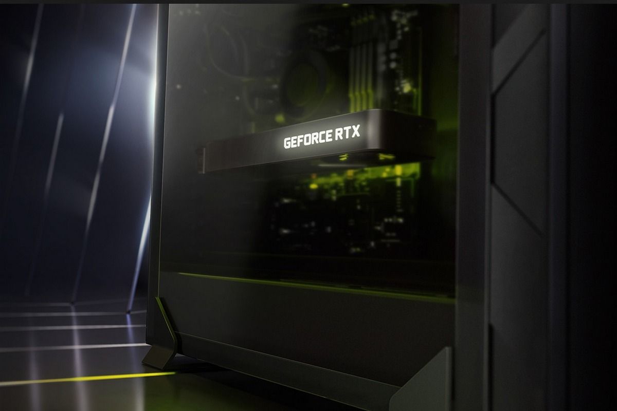 Nvidia GeForce RTX 3050 установлена ​​на настольном ПК