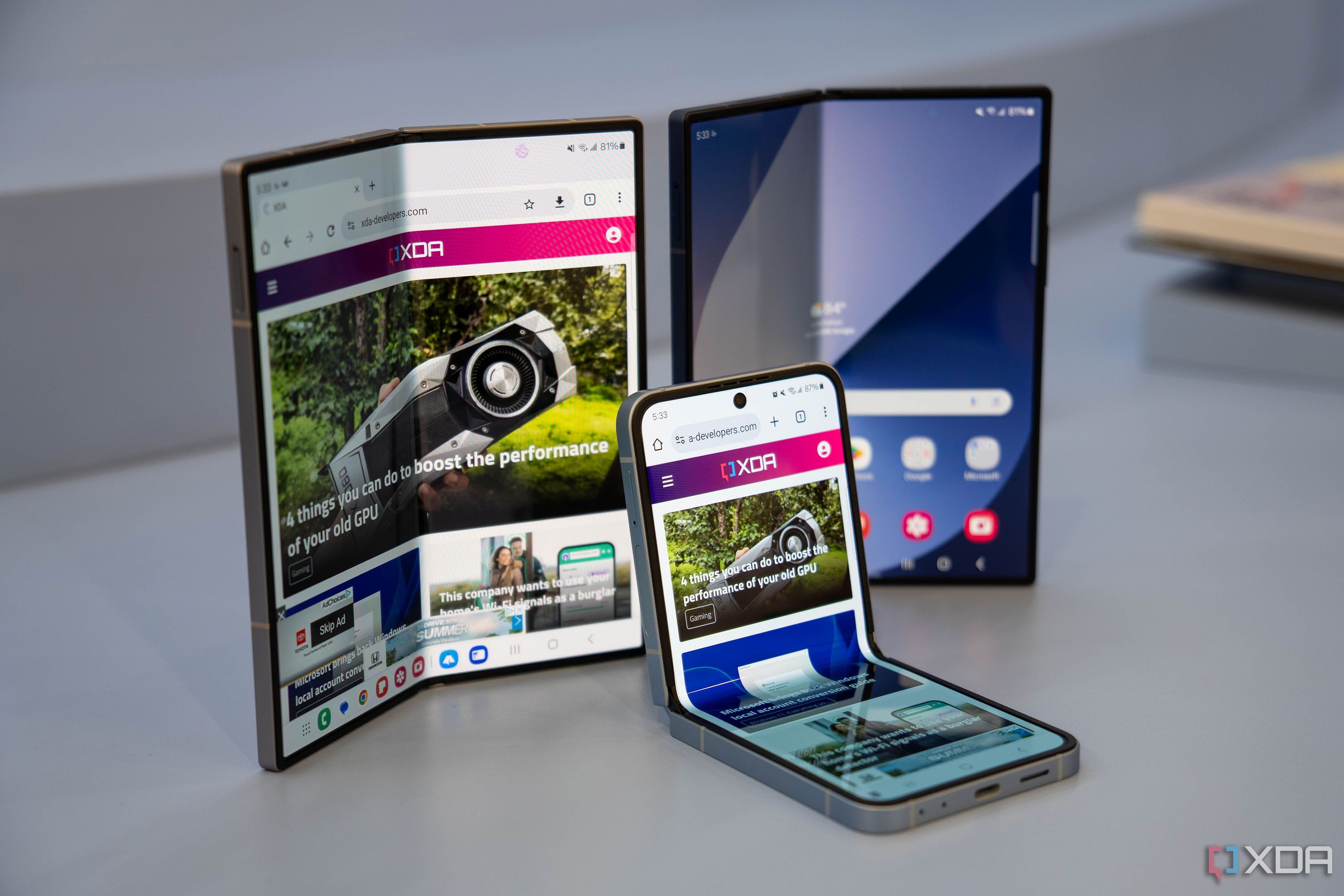 Samsung Galaxy Fold 6 и Flip 6-2