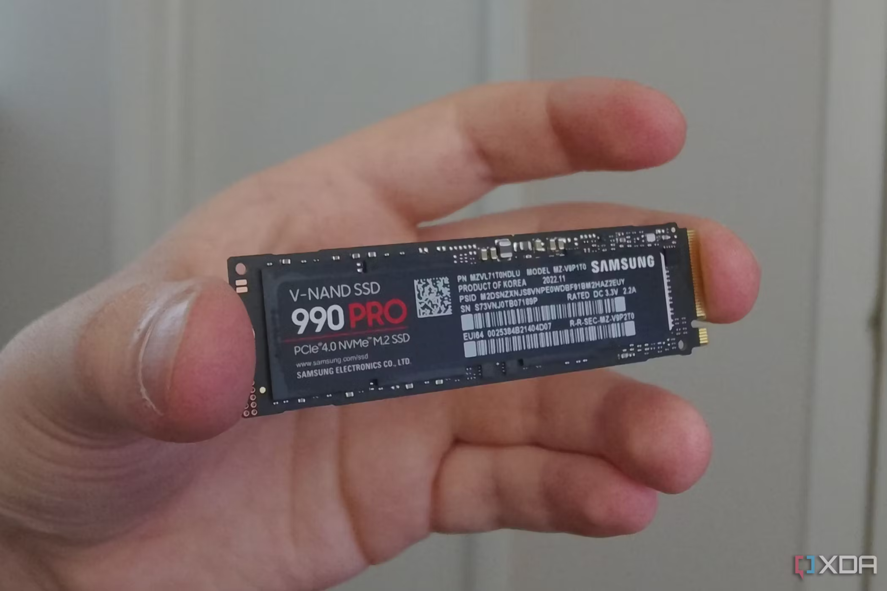 Samsung 990 Pro SSD без размера