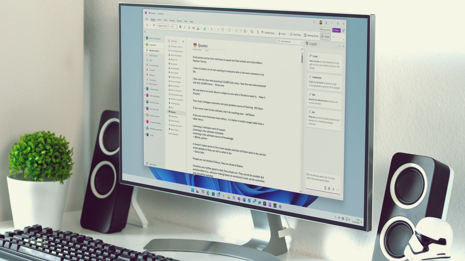 Мой эксперимент с Copilot в OneNote: стоит ли шумихи или переоценен?