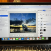 Генеративная заливка в Photoshop Online на MacBook